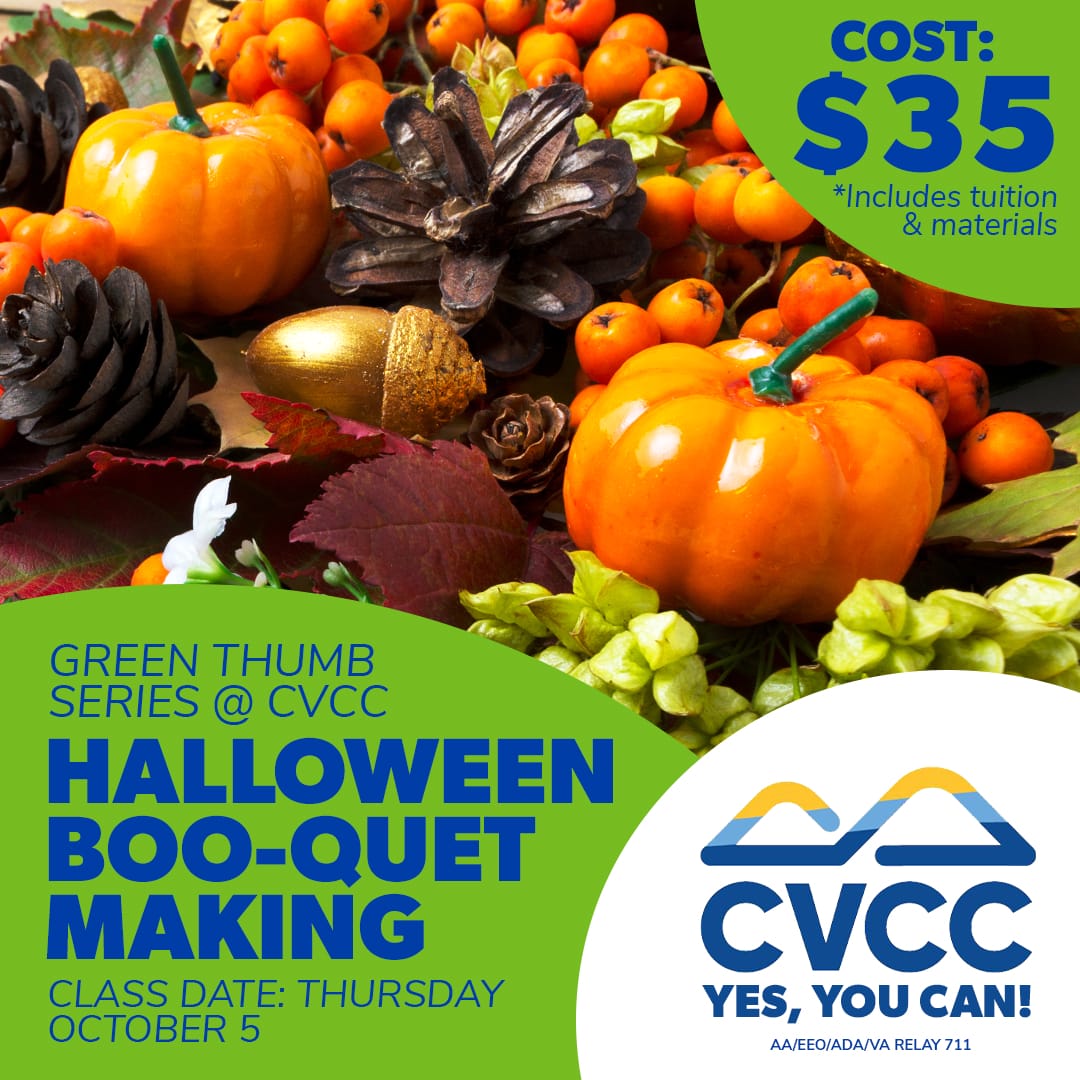 Halloween Boo-Quet Making Workshop! - LYH – Lynchburg Tourism